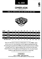 2016 Hoops Omer Asik #222