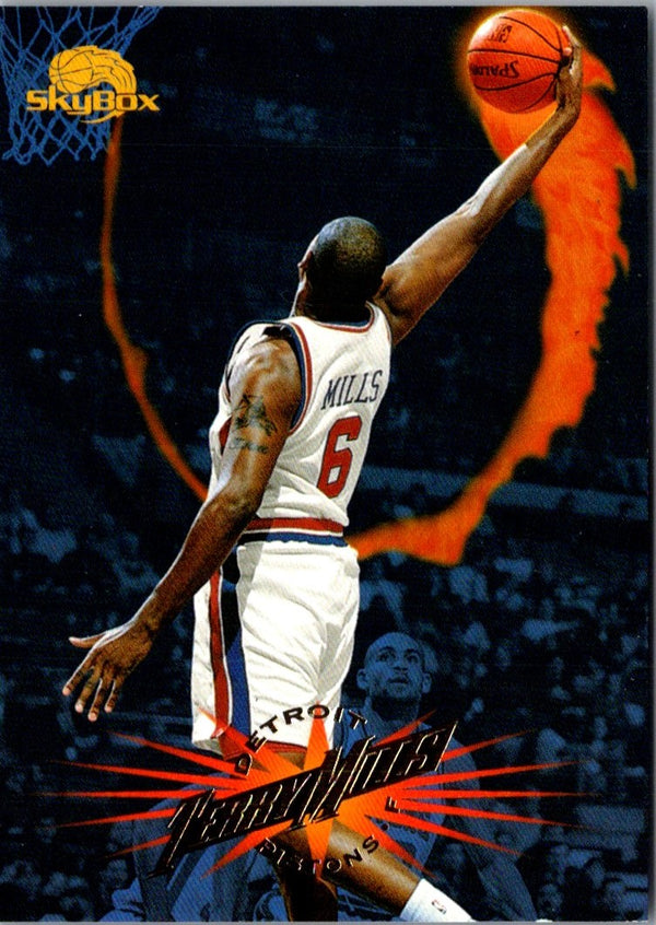 1995 SkyBox Premium Terry Mills #169