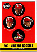 2001 Upper Deck Vintage Luis Saturria/Gene Stechschulte/Britt Reames