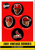 2001 Upper Deck Vintage Luis Saturria/Gene Stechschulte/Britt Reames #358