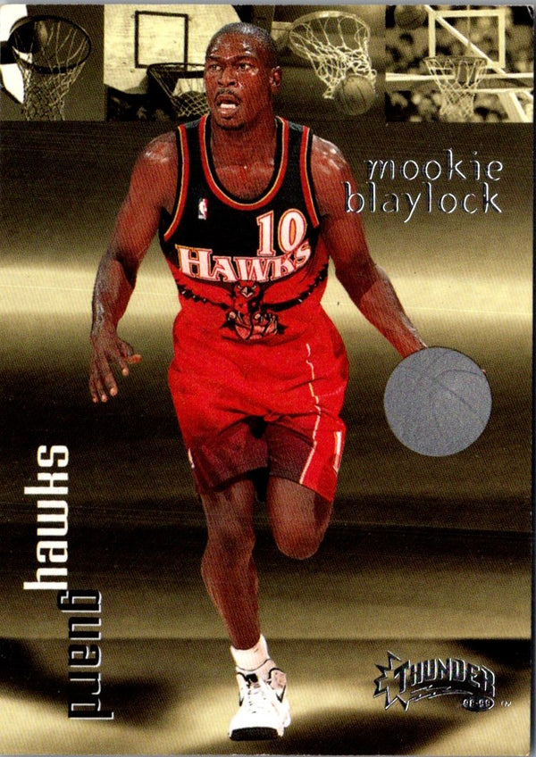 1998 SkyBox Thunder Rave Mookie Blaylock #10