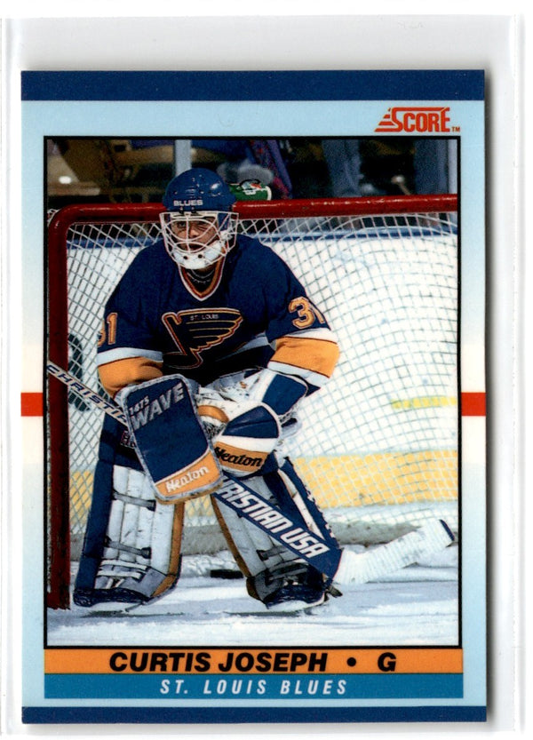 1990 Score Young Superstars Curtis Joseph #15