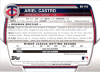 2023 Bowman Draft Ariel Castro #BD-150 Rookie