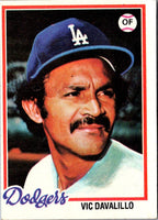 1978 Topps Vic Davalillo #539