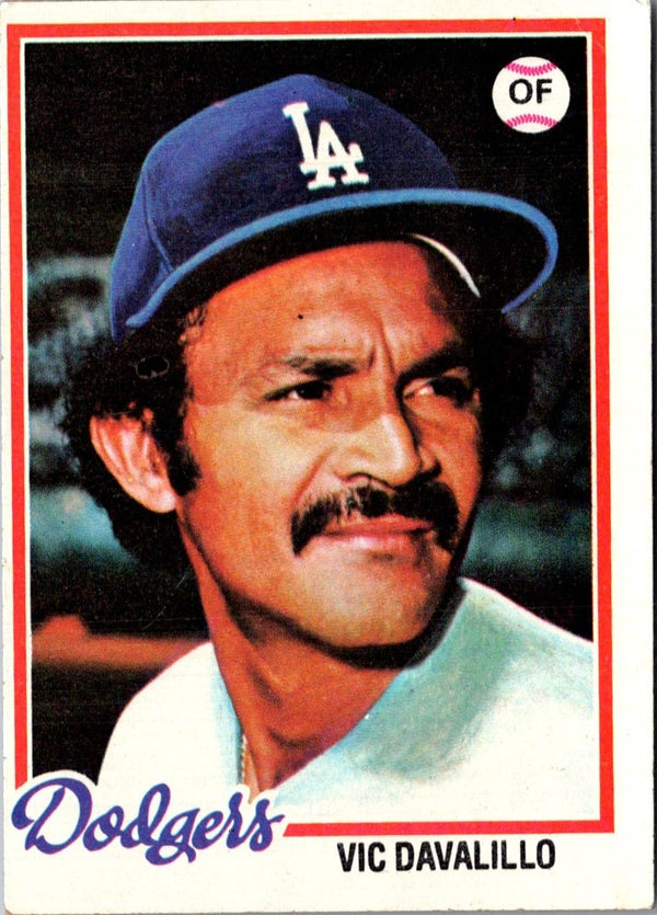 1978 Topps Vic Davalillo #539