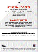 2022 Topps Gallery Ryne Sandberg