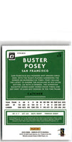 2020 Donruss Optic Carolina Blue and White Buster Posey #119