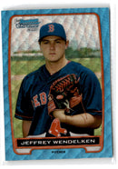2012 Bowman Draft Picks & Prospects Chrome Jeffrey Wendelken