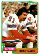 1981 Topps Russ Francis