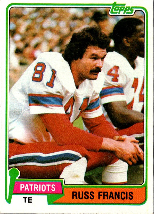 1981 Topps Russ Francis #515