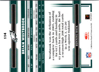 2006 Donruss Threads Brian Westbrook #114
