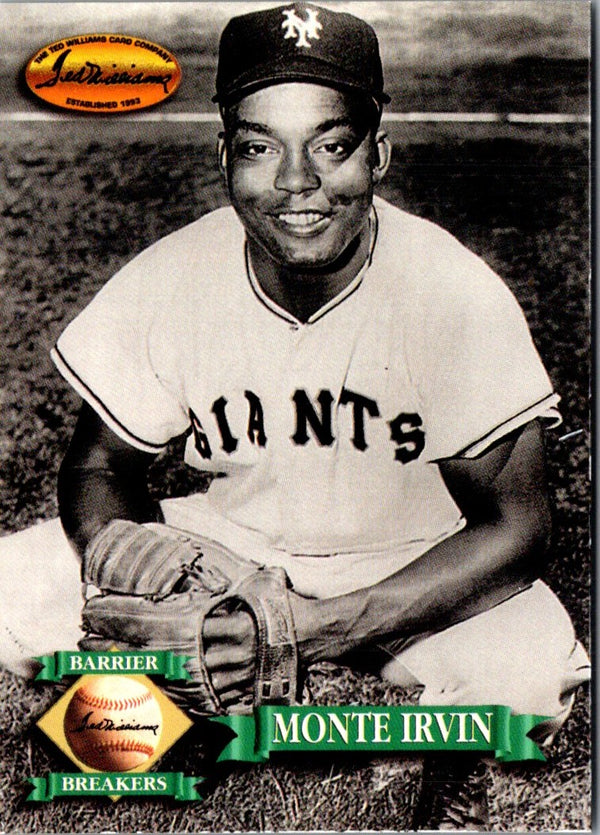 1993 Ted Williams Monte Irvin #136