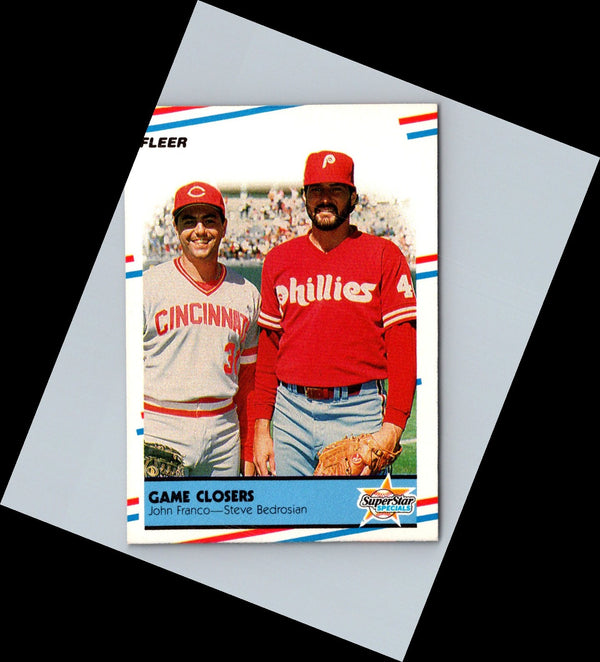 1988 Fleer John Franco/Steve Bedrosian #627