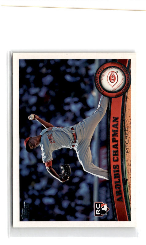 2011 Topps Aroldis Chapman #110