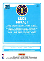 2020 Donruss Rated Rookies Zeke Nnaji #236