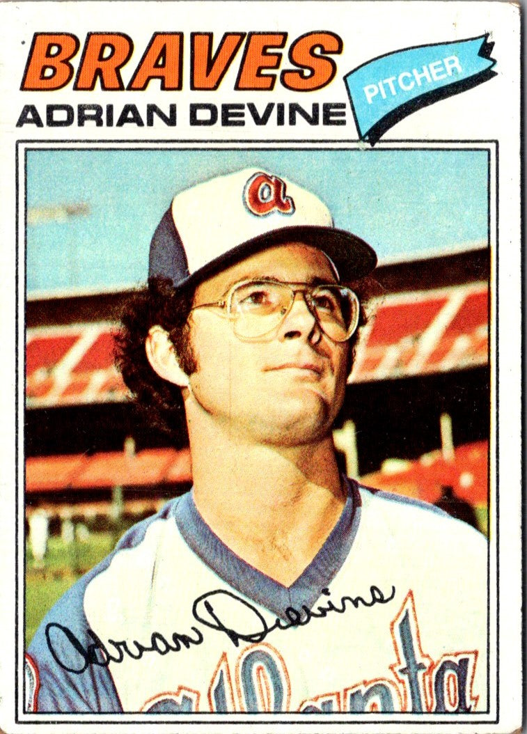 1977 Topps Adrian Devine