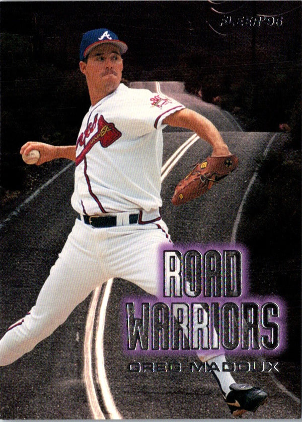 1996 Fleer Road Warriors Greg Maddux #3