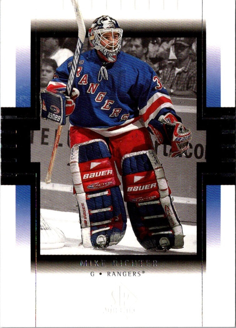 1999 SP Authentic Mike Richter