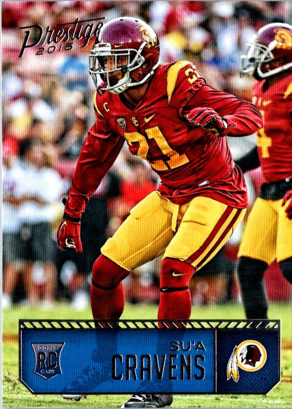 2016 Panini Prestige Su'a Cravens #292 Rookie