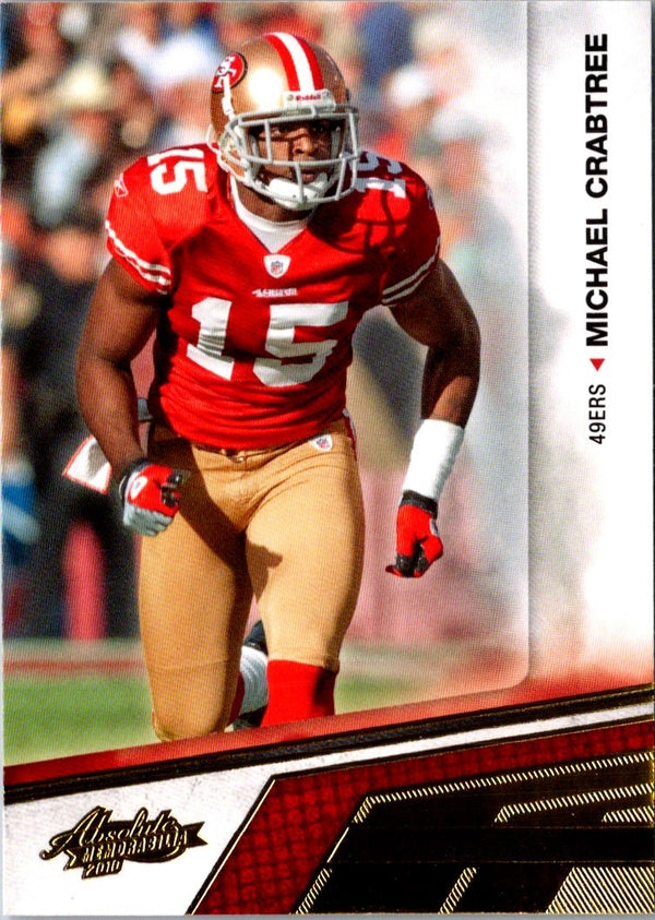 2010 Panini Absolute Memorabilia Michael Crabtree #84