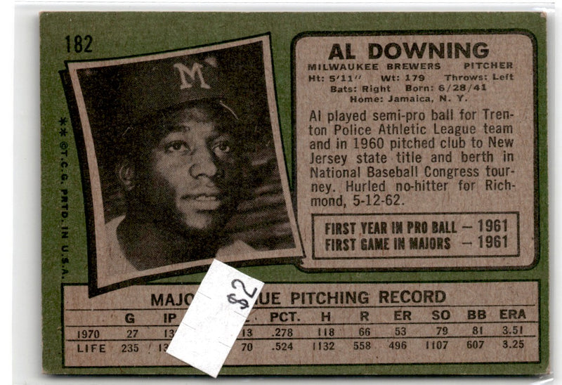 1970 Topps Dick Hall