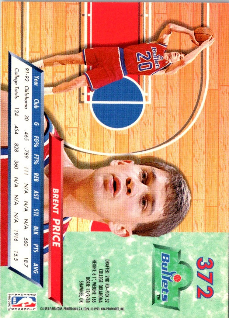 1992 Ultra Brent Price