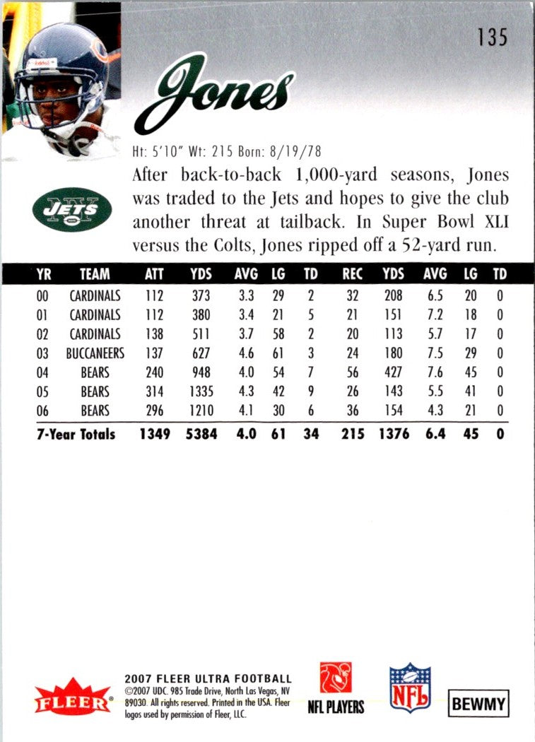 2007 Ultra Thomas Jones