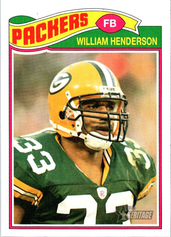 2005 Topps Heritage William Henderson #203