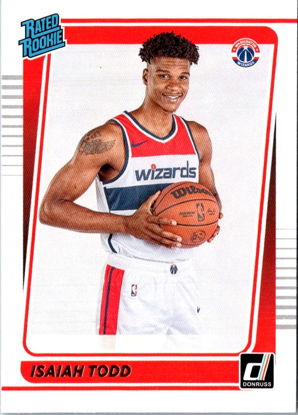 2021 Donruss Rated Rookies Isaiah Todd #237