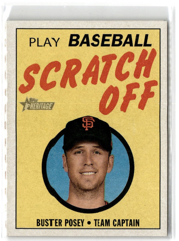 2019 Topps Heritage 1970 Buster Posey #11