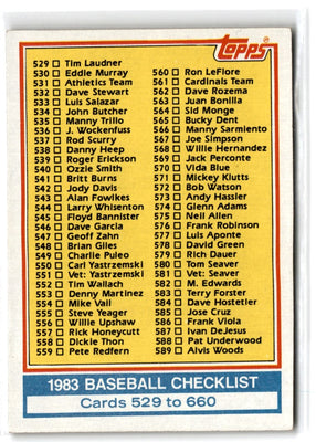 1983 Fleer Frank Viola #625 Rookie
