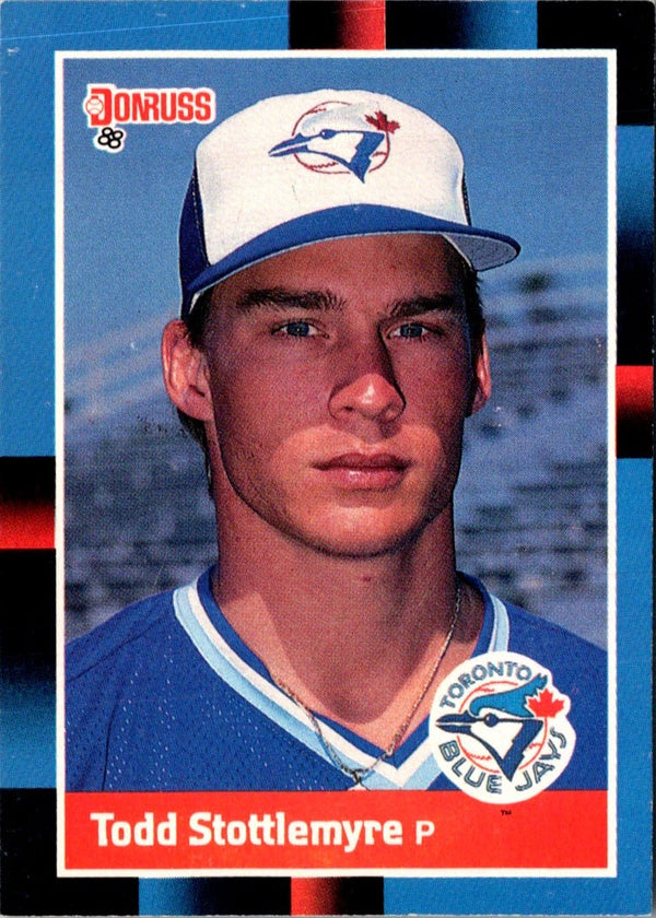 1988 Donruss Todd Stottlemyre #658 Rookie