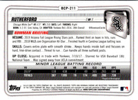 2020 Bowman Chrome Prospects Blake Rutherford #BCP-211