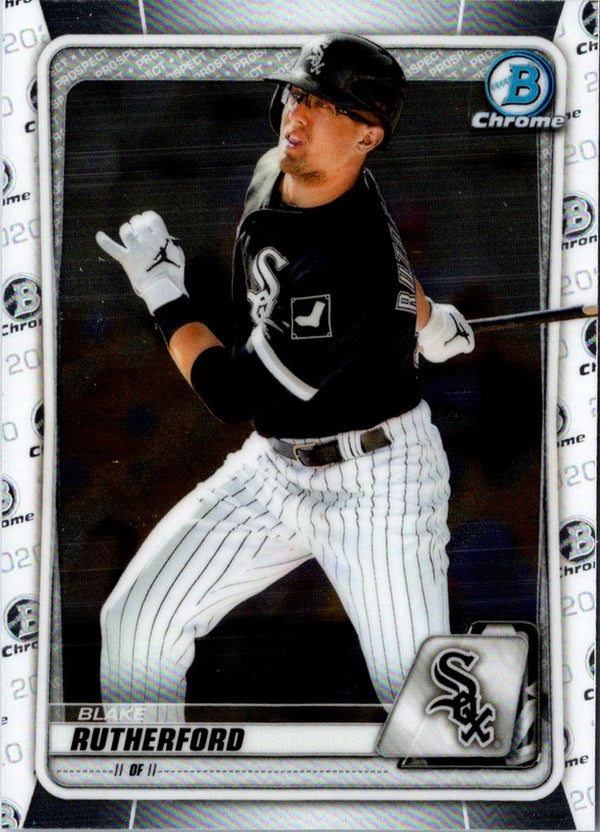 2020 Bowman Chrome Prospects Blake Rutherford #BCP-211