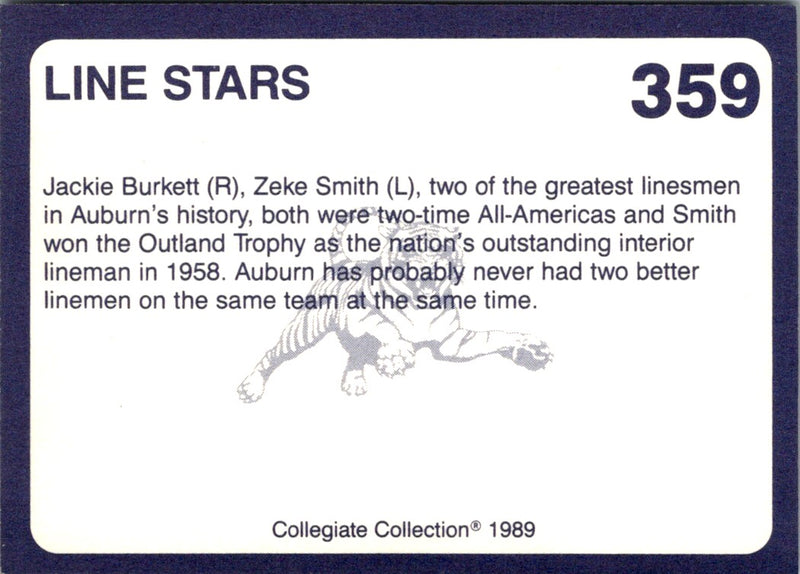 1989 Collegiate Collection Auburn Coke 580 Line Stars