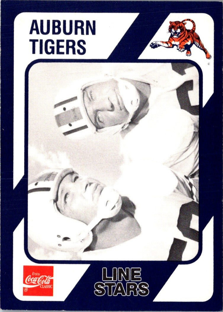 1989 Collegiate Collection Auburn Coke 580 Line Stars