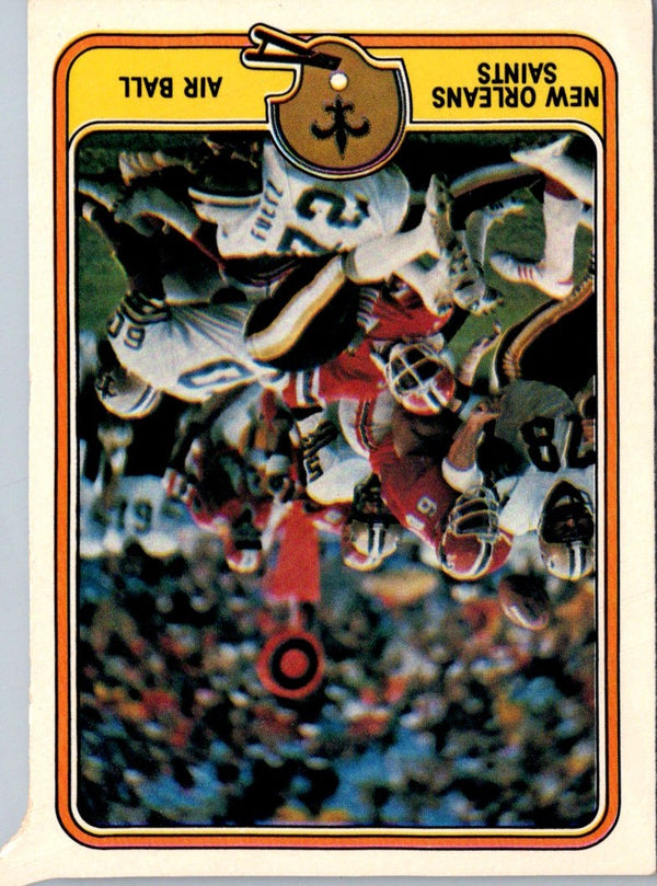 1981 Fleer Team Action New Orleans Saints Defense #34