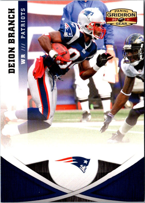 2011 Panini Gridiron Gear Deion Branch #1