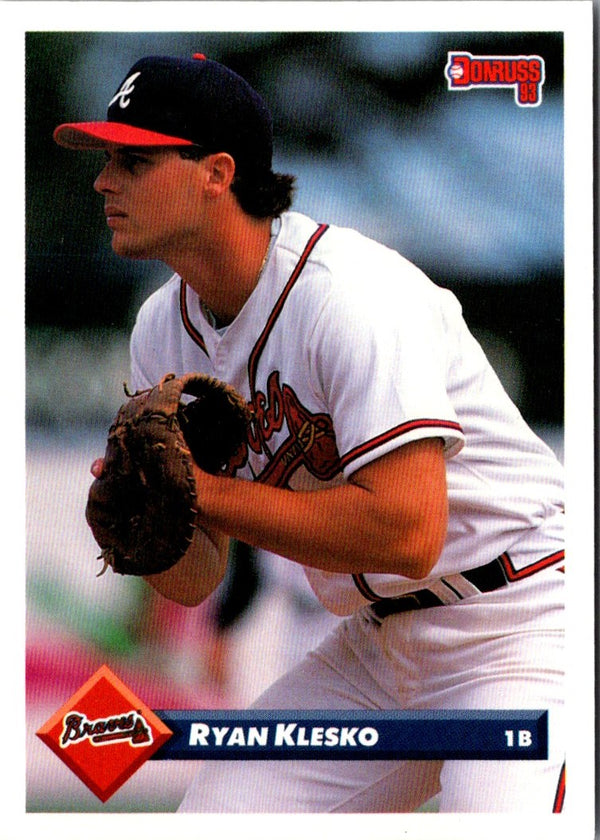1993 Donruss Ryan Klesko #422