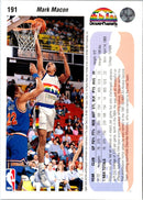 1992 Upper Deck Mark Macon