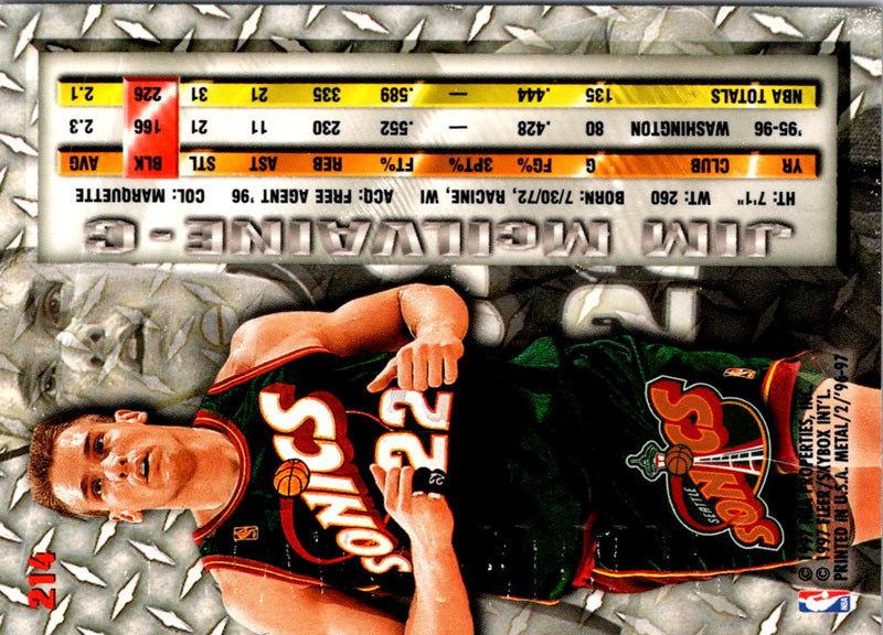 1996 Metal Jim McIlvaine