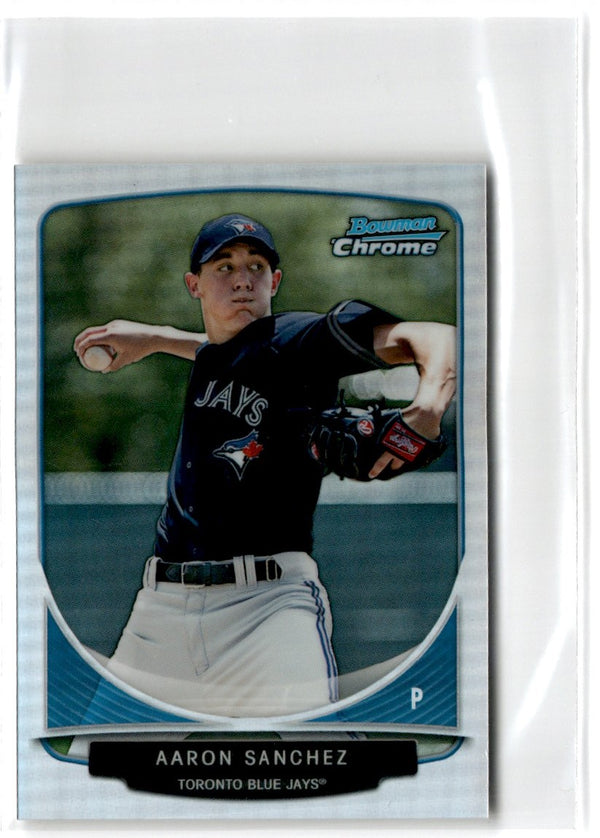 2013 Bowman Draft Picks & Prospects Chrome Top Aaron Sanchez #TP-44