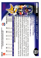 2010 Topps Platinum Toby Gerhart #203