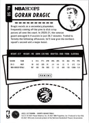 2021 Hoops Red Backs Goran Dragic