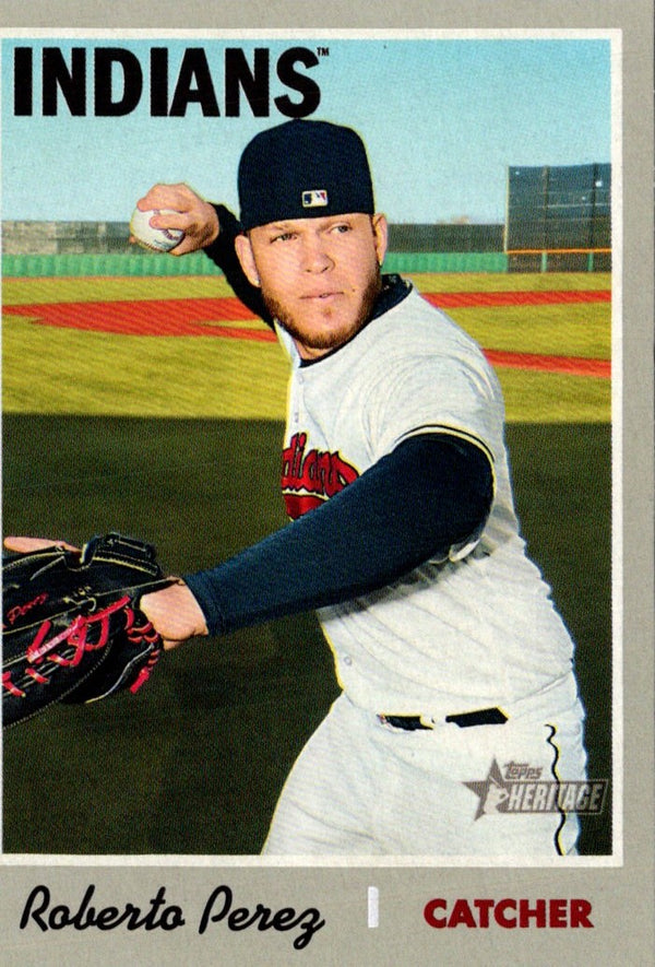 2019 Topps Heritage Roberto Perez #209