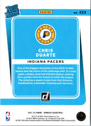 2021 Donruss Rated Rookies Chris Duarte