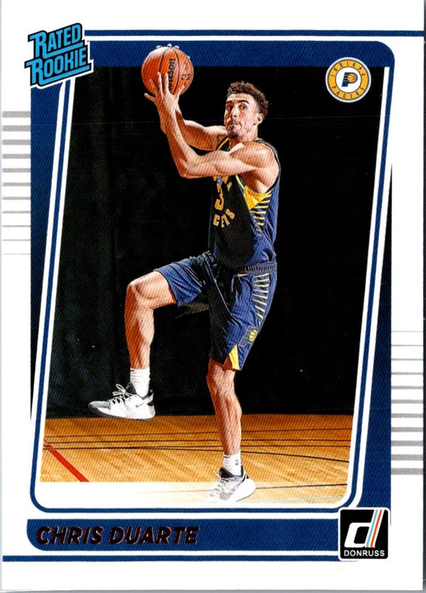 2021 Donruss Rated Rookies Chris Duarte #223