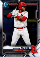 2021 Bowman Draft Chrome Malcom Nunez #BDC-56