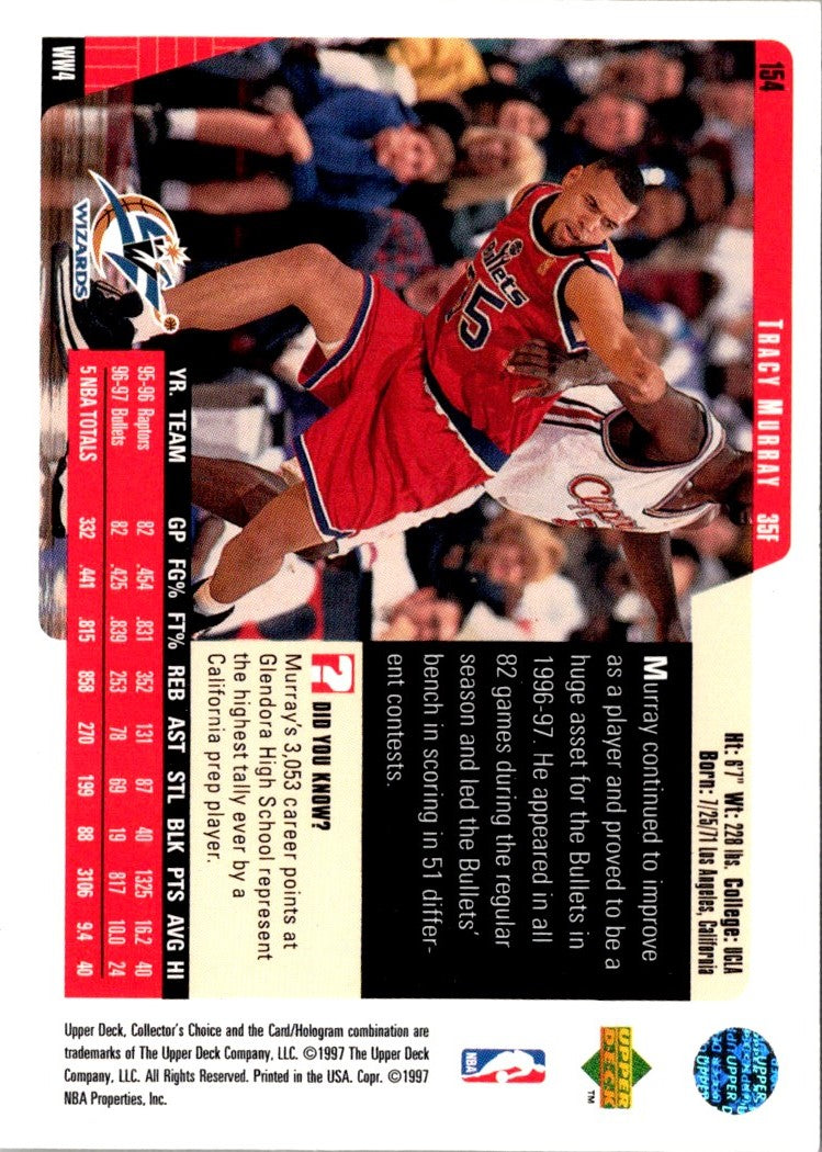 1997 Collector's Choice Tracy Murray