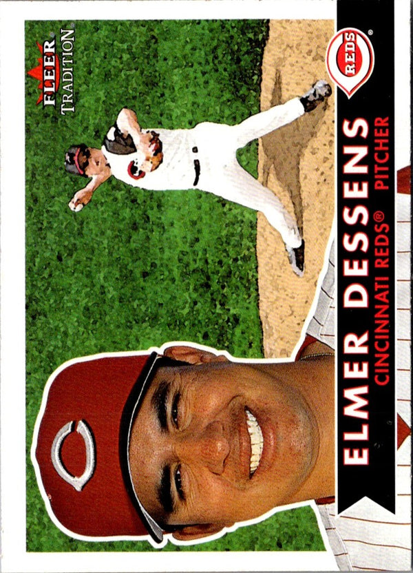 2001 Fleer Tradition Elmer Dessens #48